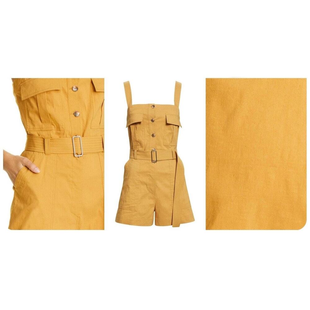 A.L.C. GILLIAN  / WOMEN / JUMPSUITS / SHORT COLOR GOLDENROD size 14